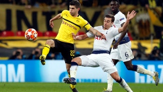Next Story Image: Dortmund's Pulisic out with thigh injury from Tottenham loss